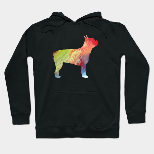 Boston terrier Hoodie by TheJollyMarten